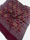 Leheriya Design Wool Kani with Moonlight Shawl