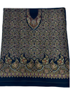 3-Piece Kani Woolen unstitched suit - Black