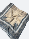 Traditional Kashmiri moonlight 3d kani Border - 06