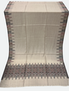 Woolen Swati Cross-Stitch Border Shawl - 03