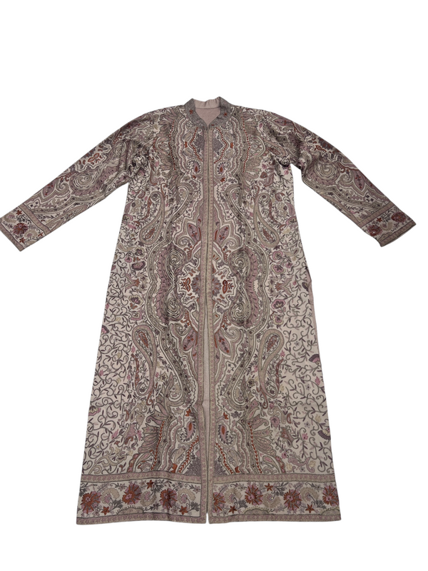 Handmade Kilimkari Long Coat for Women