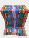 Hand Work Silk Kantha Stitch Stole - 01