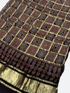 Traditional Ajrakh Design Patalo Gajji Silk Dupatta