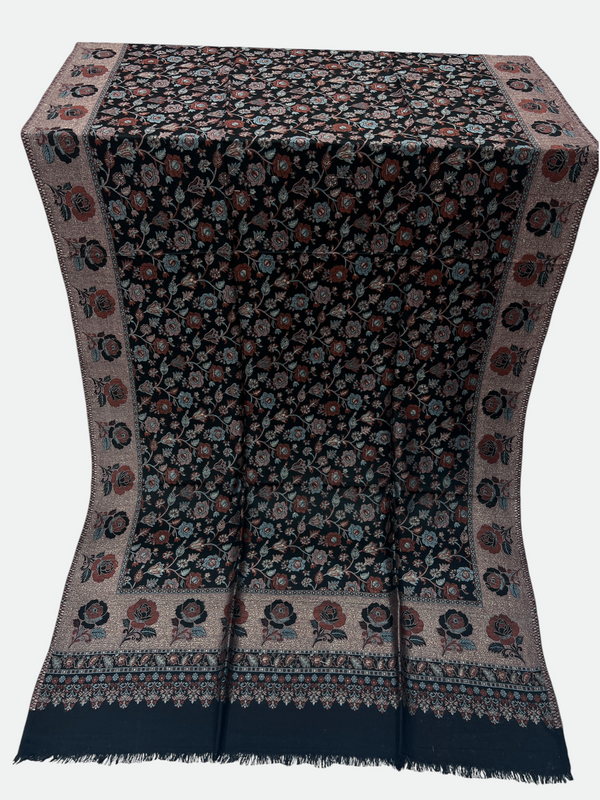 Traditional Pakistani Kani Wool Shawls - 03