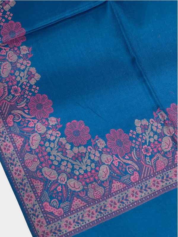 3d kani woolen Border shawl - 04