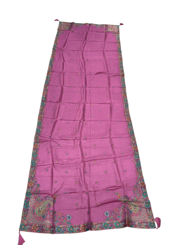 Pink Maharani Unstitched Suits