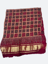 Traditional Ajrakh Design Patalo Gajji Silk Duppata