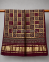 Traditional Ajrakh Design Patalo Gajji Silk Duppata