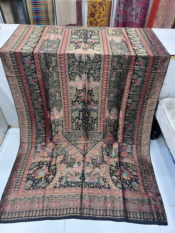 Luxury Artisanal Banjara Silk Dupatta