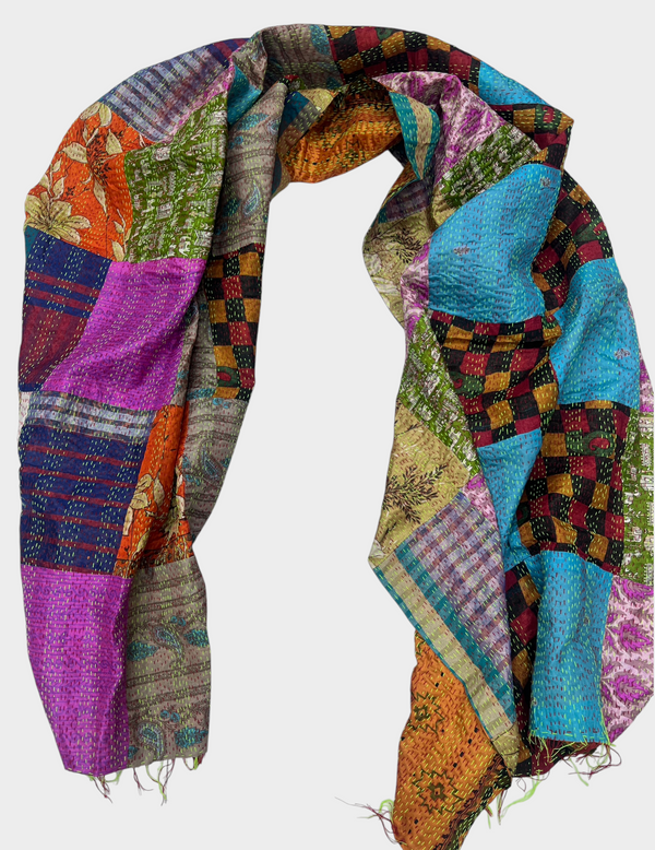 Handmade Kantha & Rally Work Stoles