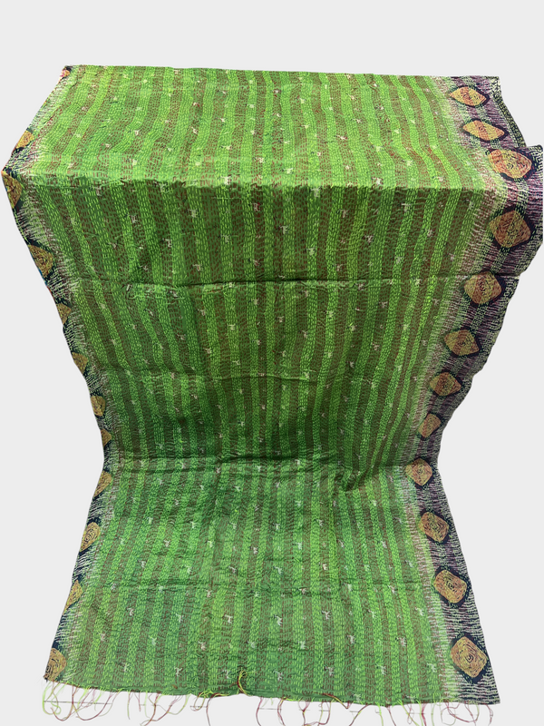 Double-Sided Kantha & Rally Work Stoles
