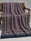 Gulab Rose Reversible Kani Pashmina Shawl | Taj Mehal Handicrafts
