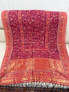 Pink Pure Indian Kani Silk Suit | Taj Mehal Handicrafts