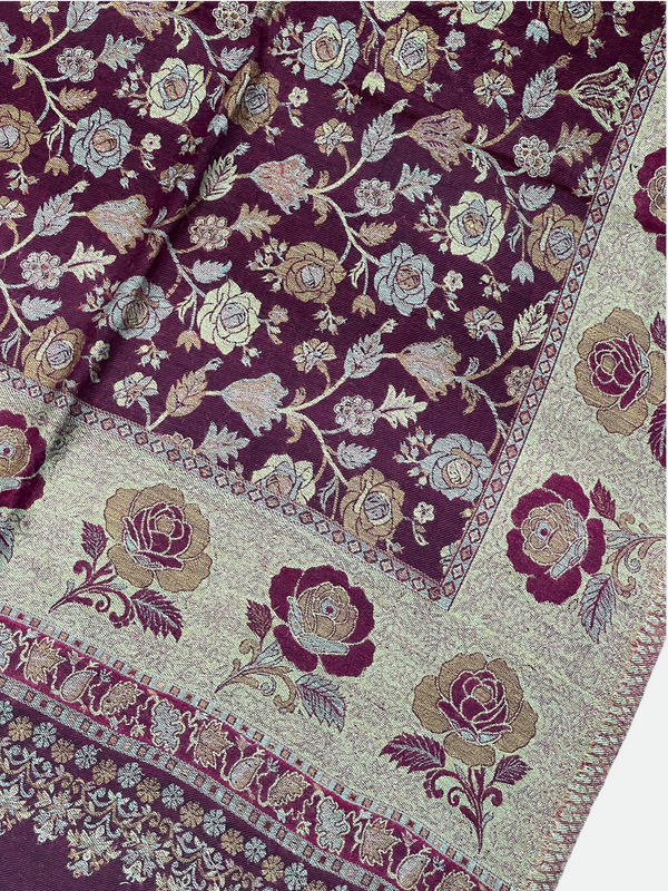 Traditional Pakistani Kani Wool Shawls - 02