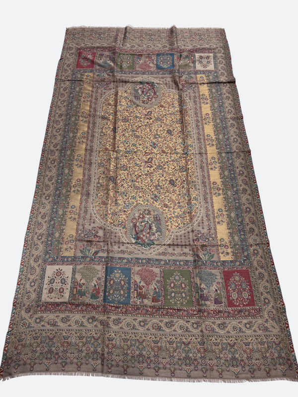 Pashmina kani shawls- 01