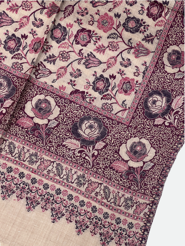 Traditional Pakistani Kani Wool Shawls - 04