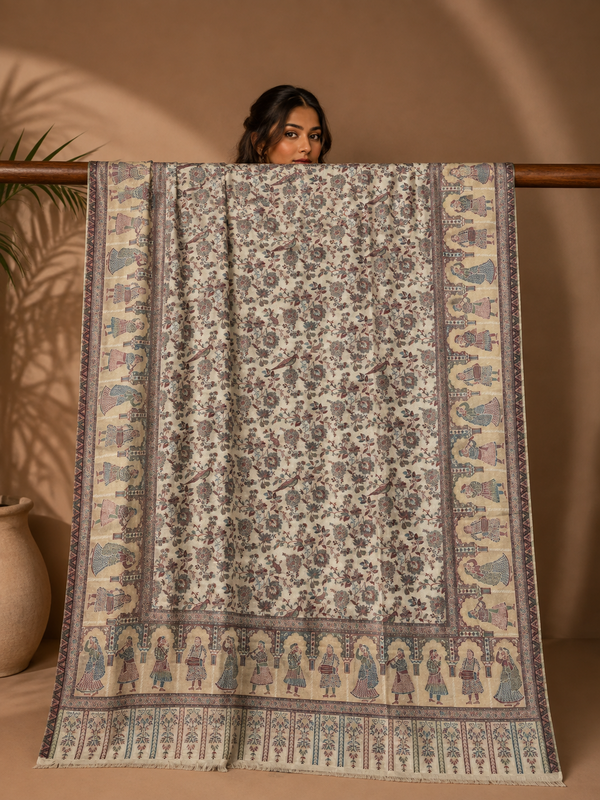 Pashmina kani shawls- 09