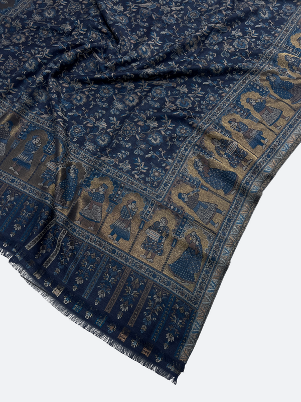 Pashmina kani shawls- 05