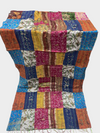 Hand Work Silk Kantha Stitch Stole - 05