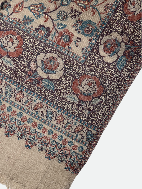 Traditional Pakistani Kani Wool Shawls - 05