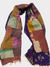 Hand Work Silk Kantha Stitch Stole