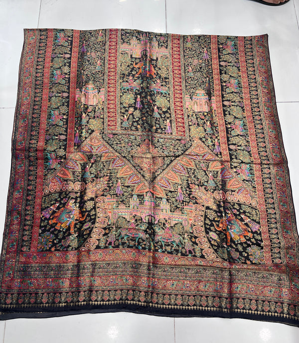 Luxury Artisanal Banjara Silk Dupatta