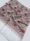 Kashmiri Wool Shawls with Aari Embroidery