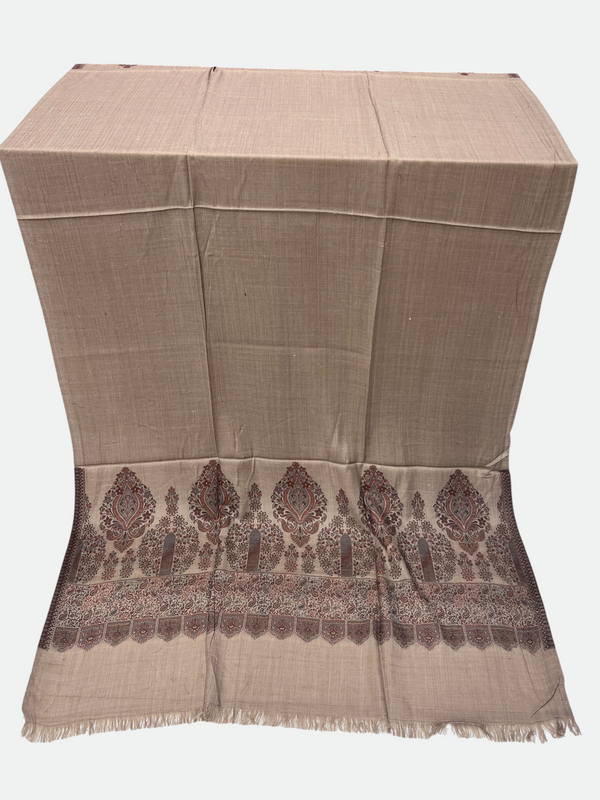 Kani Woolen Pula Border Shawl -03