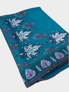Pure Pashmina Hand-Embroidered Sozni Border Shawl - 06 - Tajmehalhandicrafts