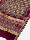 Traditional Ajrakh Design Patalo Gajji Silk Duppata