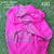 Pink Border Embroidery Cashmere Shawl