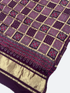 Traditional Ajrakh Design Patalo Gajji Silk Duppata
