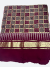 Traditional Ajrakh Design Patalo Gajji Silk Duppata