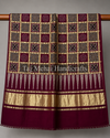 Traditional Ajrakh Design Patalo Gajji Silk Duppata