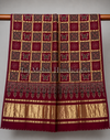 Traditional Ajrakh Design Patalo Gajji Silk Duppata