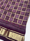 Traditional Ajrakh Design Patalo Gajji Silk Duppata