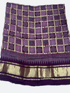 Traditional Ajrakh Design Patalo Gajji Silk Duppata