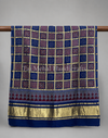 Traditional Ajrakh Design Patalo Gajji Silk Duppata