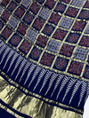 Traditional Ajrakh Design Patalo Gajji Silk Duppata