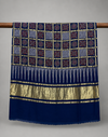 Traditional Ajrakh Design Patalo Gajji Silk Duppata