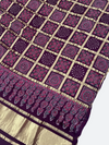 Traditional Ajrakh Design Patalo Gajji Silk Duppata