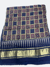 Traditional Ajrakh Design Patalo Gajji Silk Duppata