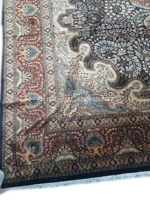 Kashmiri silk Rug: 10×13