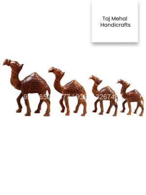 Beautiful Handmade Wooden Camel