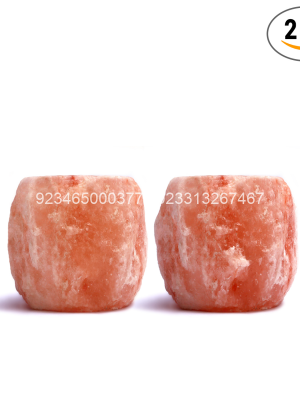 Himalayan Rock Salt Natural Tea Light Holder