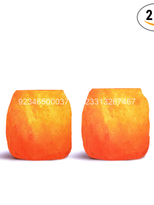 Himalayan Rock Salt Natural Tea Light Holder