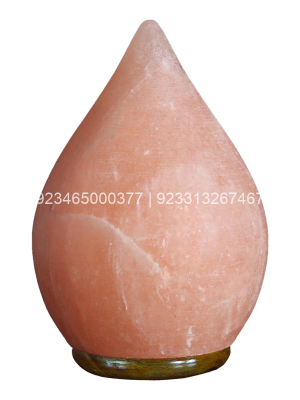 Tear Drop Shape Natural Air Purifying Himalayan Salt Lamp 7-8″