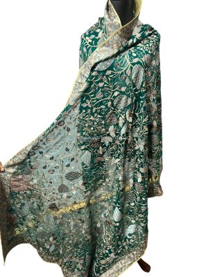 Chiffon Embroidered Sikargah Design Dupatta