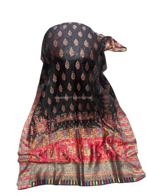 Kani Silk Mughul Art Border Dupattas