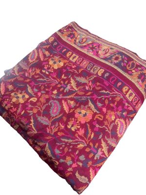 Kani Pashmina Shawl – Maroon